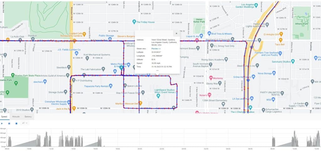 Turn by Turn GPS Tracking